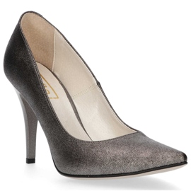 Filippo 2160 Fume Grey pumpar silver- grå 1