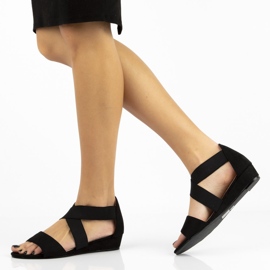 Filippo DS1363 / 20 Bk svarta sandaler 1