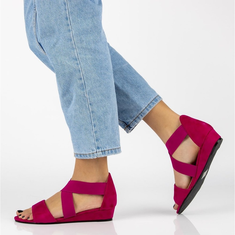 Filippo DS1363 / 20 Fh Fuchsia sandaler purpur rosa 1