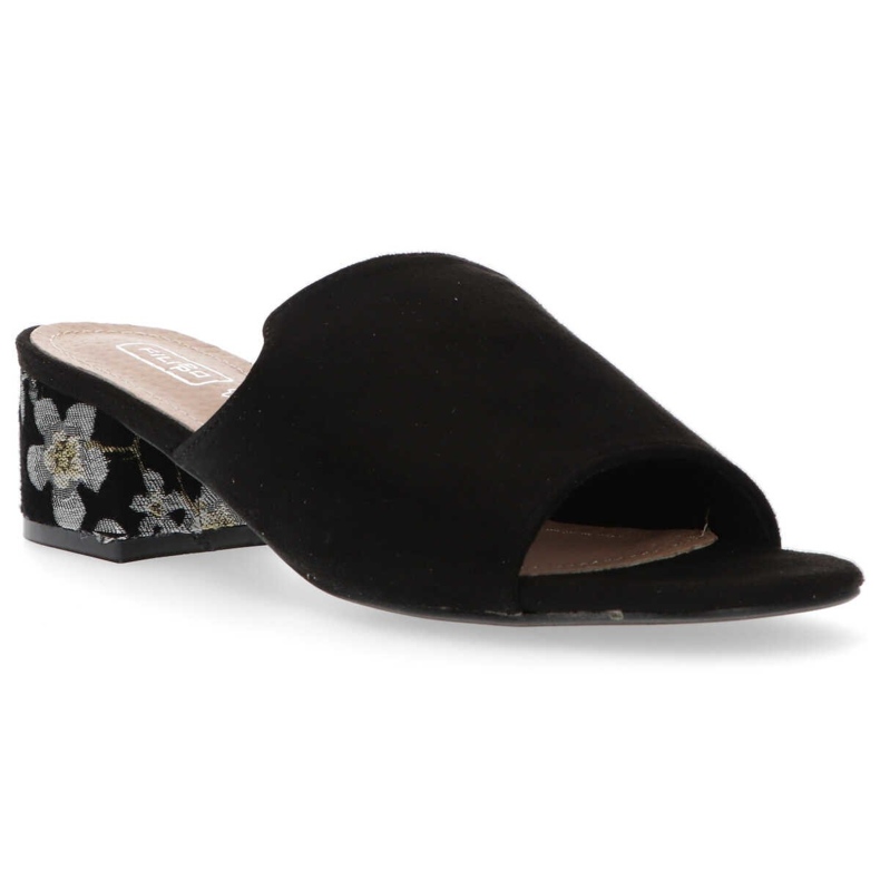 Filippo DK1359 / 20 Bk svarta tofflor 2