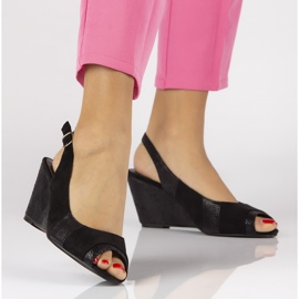 Filippo DS36 / 16 Bk svarta sandaler 1