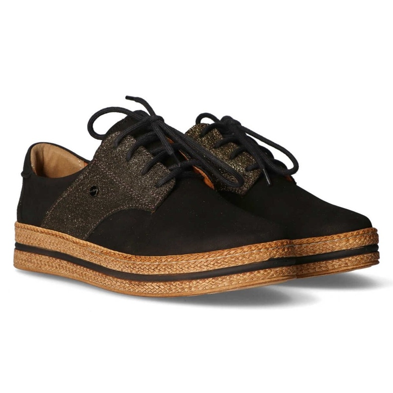 Läderskor Filippo 10123 svart 1