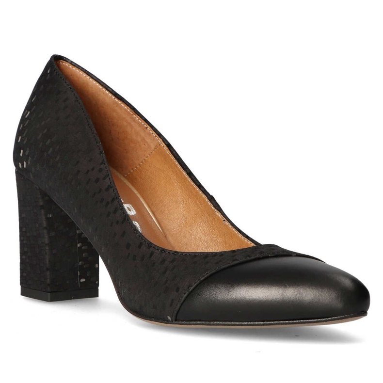 Filippo Premium 2104 K-Lico Black Pumps svart 2