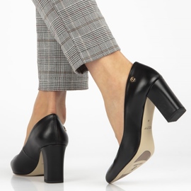 Filippo Premium 2031 svarta pumpar 1