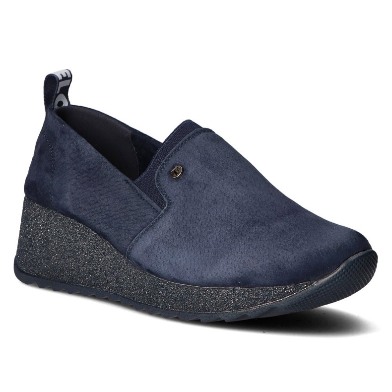 Lädersneakers Filippo DP1500 / 20 Nv T marinblå 1