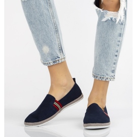 Läderskor Filippo DP2309 / 21 Nv marinblå 2