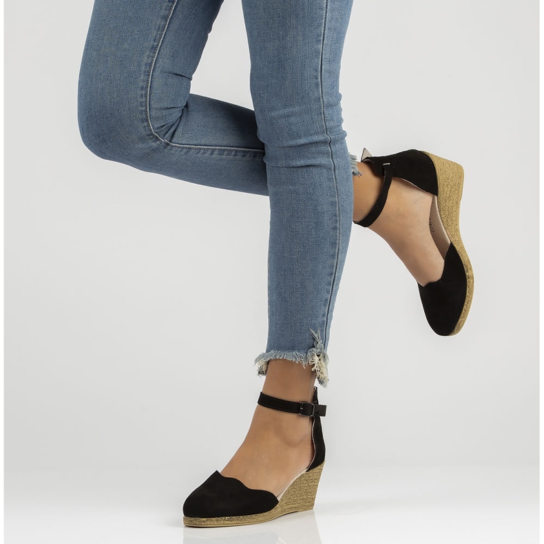 Lädersandaler Filippo DS1394 / 21 Bk Svart 2