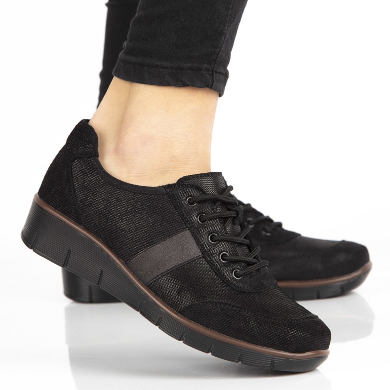 Läderskor Filippo DP028 / 21 Bk svart 1