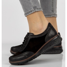 Läderskor Filippo DP1509 / 21 Bk svarta 2