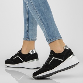 Lädersneakers Filippo DP2003 / 21 Bk svarta 1