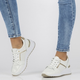 Lädersneakers Filippo DP2003 / 21 Wh vita 1