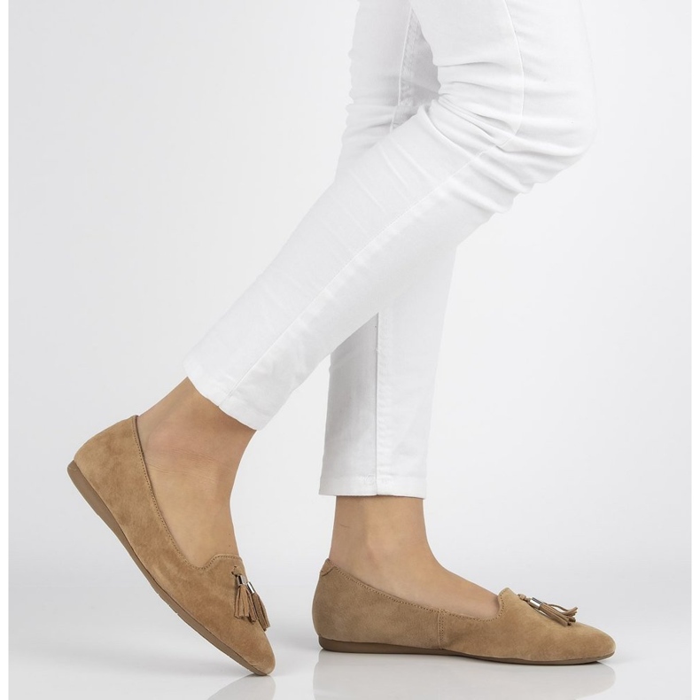 Läderherrar Filippo DP2025 / 21 Var beige 1