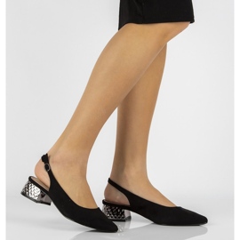 FILIPPO DP2095 / 21 Bk Svarta höga klackar 1