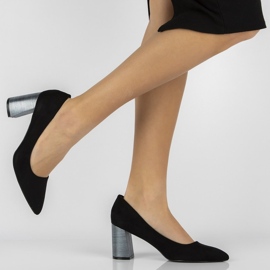 FILIPPO DP2324 / 22 Bk Svarta höga klackar 1