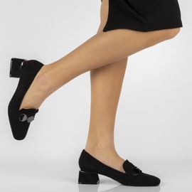 Svarta FILIPPO DP2097 / 22 Bk högklackade skor 1