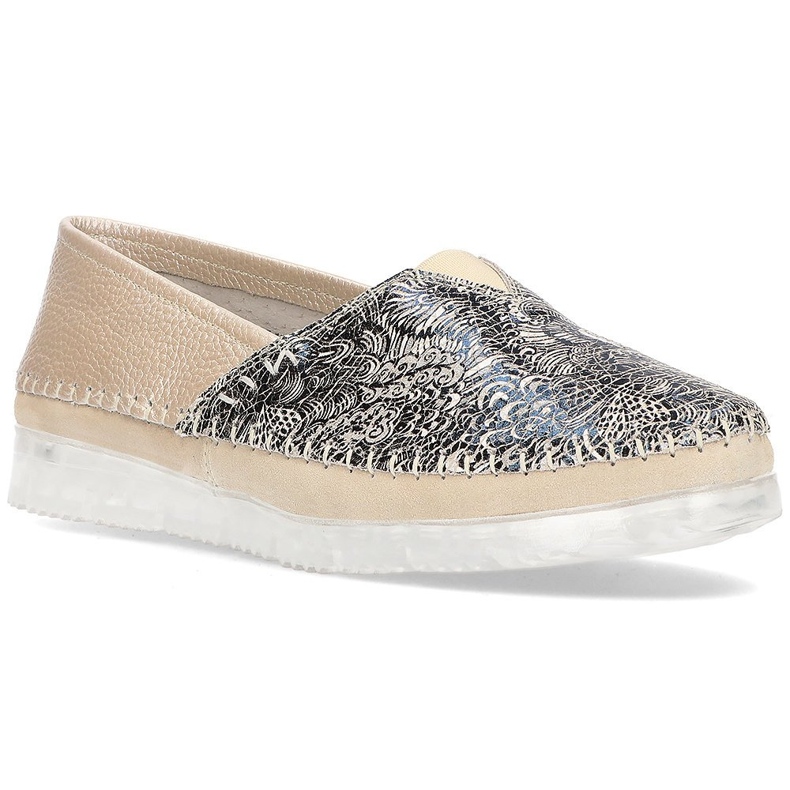 Läderskor Filippo DP2147 / 21 Be beige mångfärgad 1