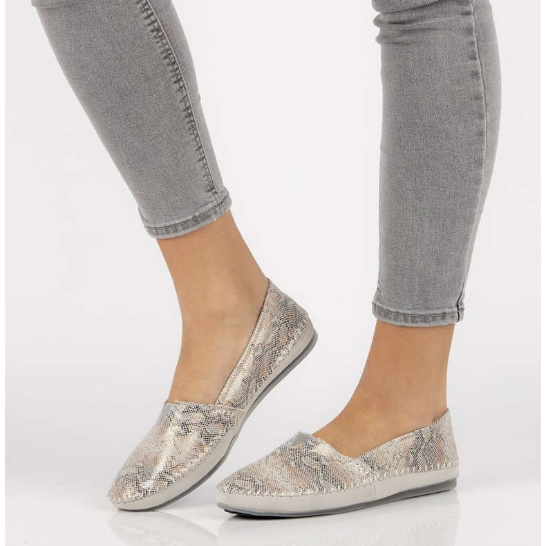 Läderskor Filippo DP031 / 21 Gr grå 1