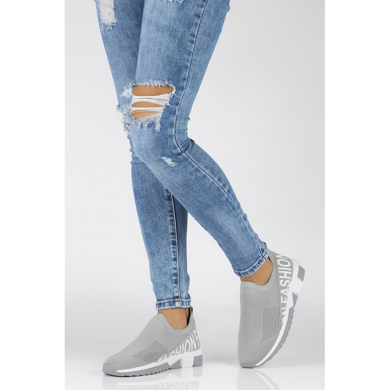 Damsneakers Filippo DTN2297 / 21 Gr grå 1