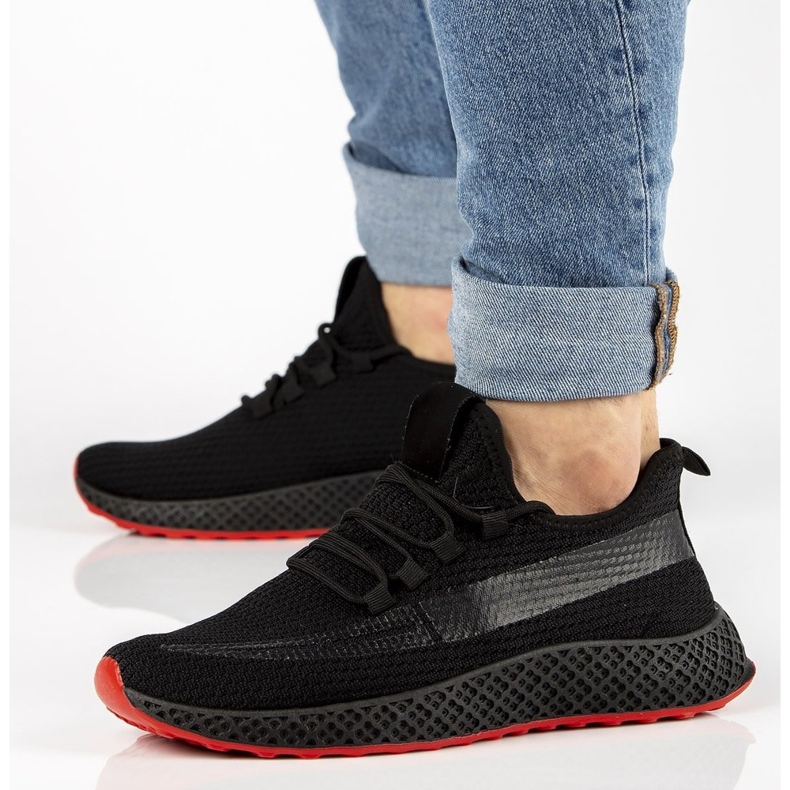 Svarta Filippo MTN2179 / 21 Bk Rd herrsneakers 1