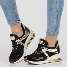 Lädersneakers Filippo 086 svarta 1