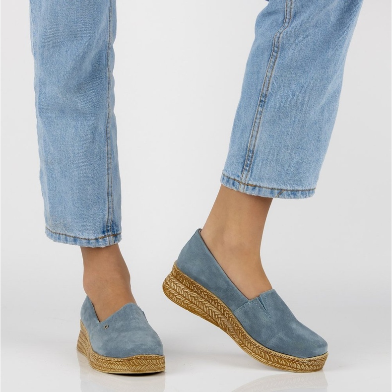 Läderskor Filippo DP2164 / 21 Bl blå 1