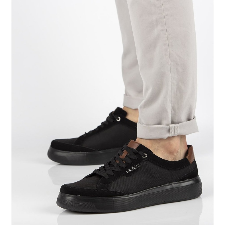 Läderskor Filippo MP2398 / 21 Bk svarta 2