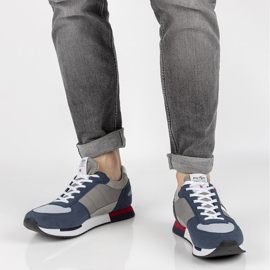 Filippo MSP2129 / 21 Nv Gr skor grå marinblå 2