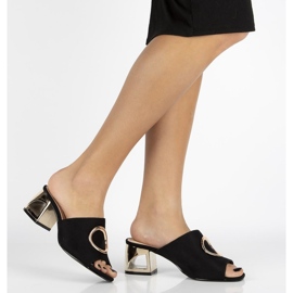 Filippo DK2088 / 21 Bk svarta tofflor 1