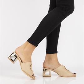 Filippo DK2088 / 21 Be beige tofflor 1