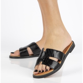 Filippo DK2100 / 21 Bk svarta tofflor 1