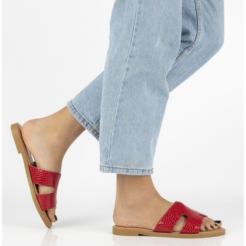 Filippo DK2100 / 21 Rd Röda tofflor 1