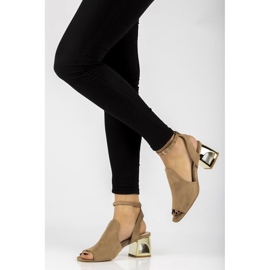 Sandaler Filippo DS2107 / 21 Beige 2