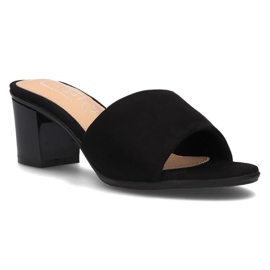 Filippo DK060 / 17 Bk svarta tofflor 1