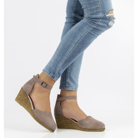 Lädersandaler Filippo DS1394 / 21 Sd ljungbeige 2