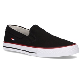Svarta Slip-on Sneakers Filippo Mtn210 / 21 Bk 1