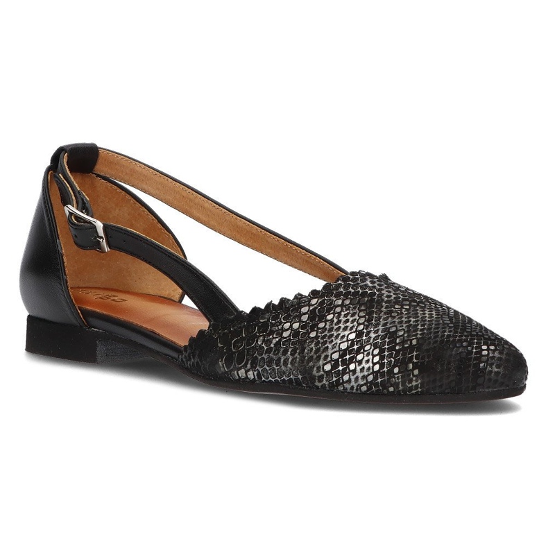 Läderskor Filippo 4972A svart 1