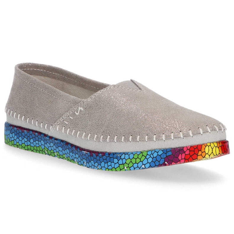 Läderskor Filippo DP1213 / 21 Si silver 1