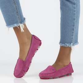 Läder loafers Filippo DP2037 / 21 Fh rosa 1