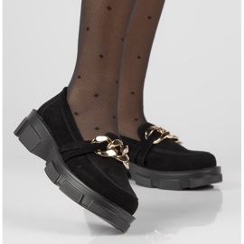 Läderskor Filippo DP3221 / 21 Bk S svarta 2