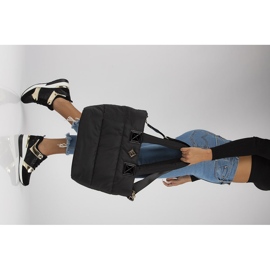 Lädersneakers Filippo DP3170 / 21 Go svart guld 1