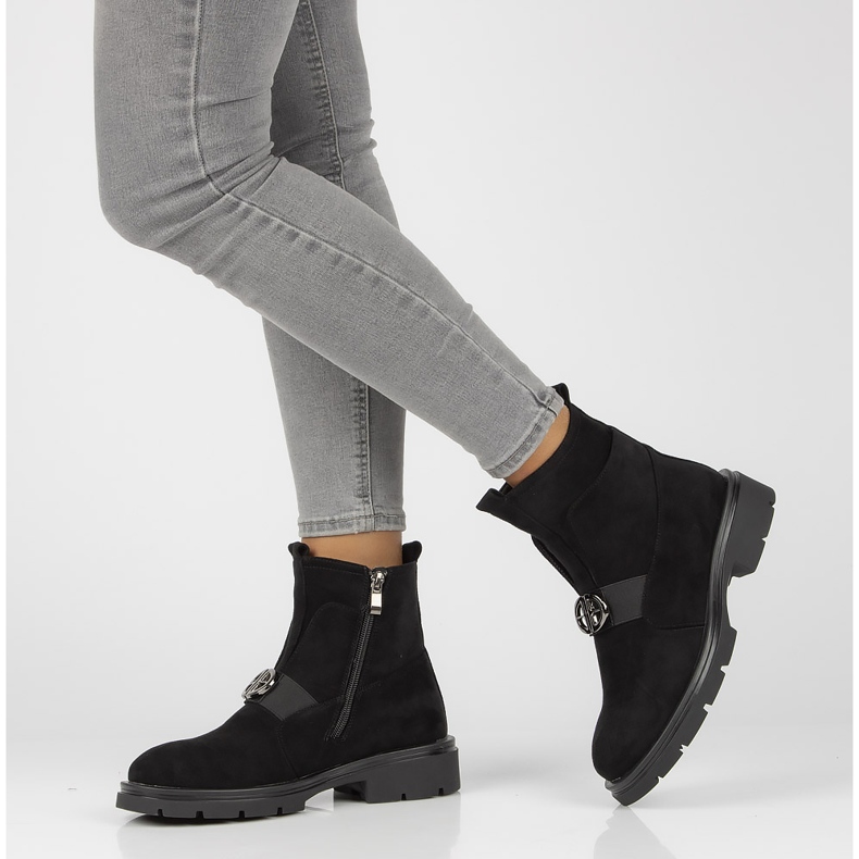 Svarta Filippo DBT3330 / 21 Bk stövlar 1