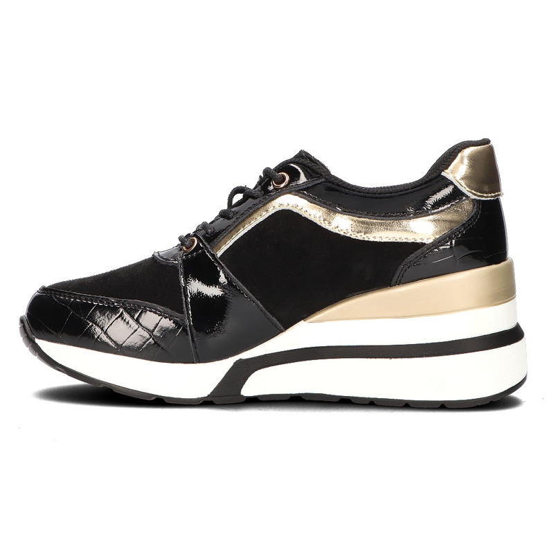 Lädersneakers Filippo DP3167 / 21 Bk svart 1