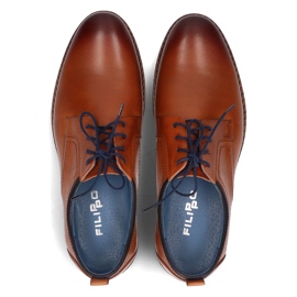 Läderskor Filippo 1726 brun 1