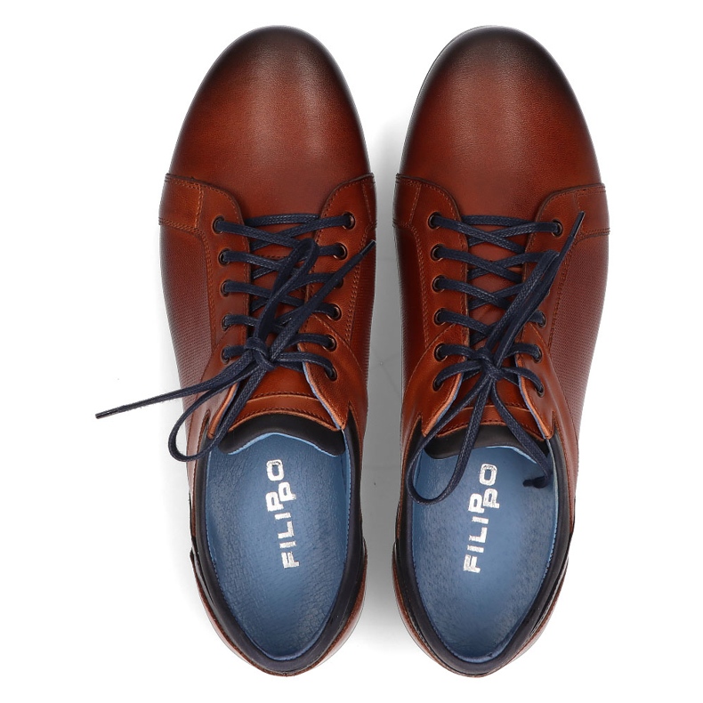 Läderskor Filippo 1690 brun 1