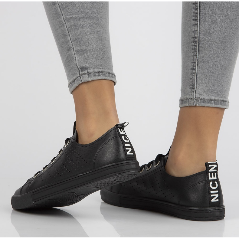 Filippo DP2288 / 21 Bk Bk svarta sneakers 1