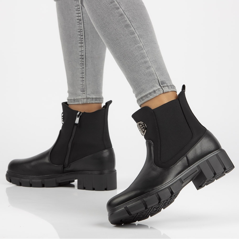 Svarta Filippo DBT3050 / 21 Bk stövlar 2