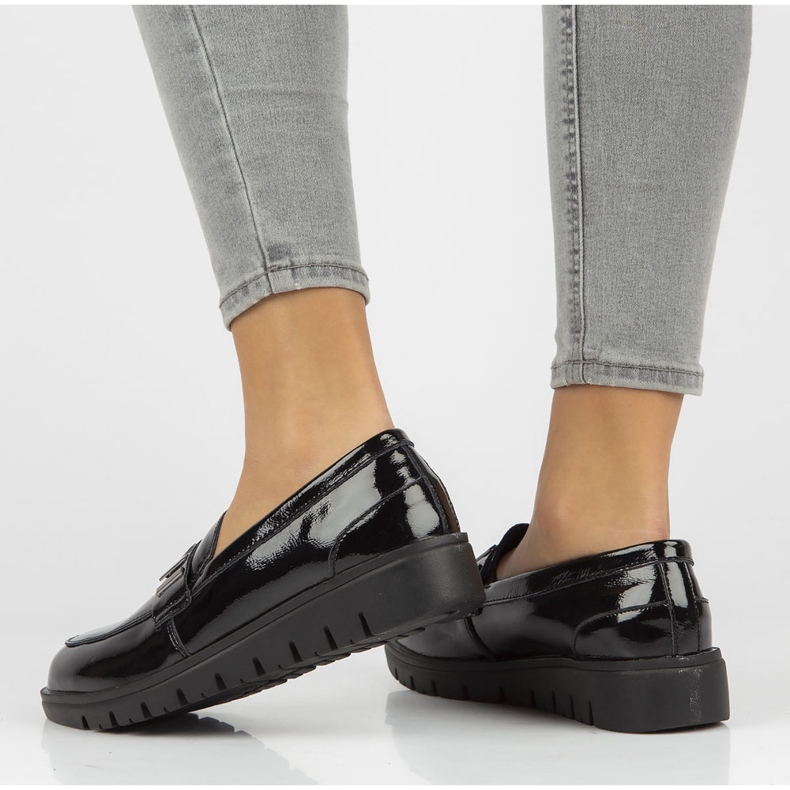 Läderskor Filippo DP3204 / 21 Bk svarta 1