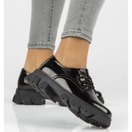 Läderskor Filippo DP3153 / 21 Bk svarta 1