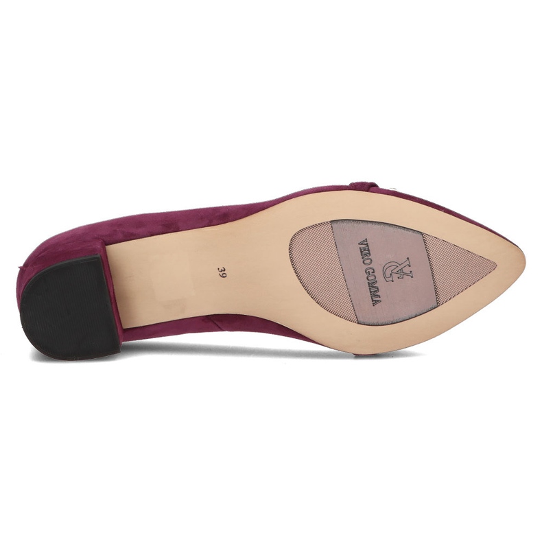 Läderskor Filippo 2109/2 lila purpur 1