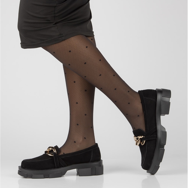 Läderskor Filippo DP3221 / 22 Bk S svarta 1